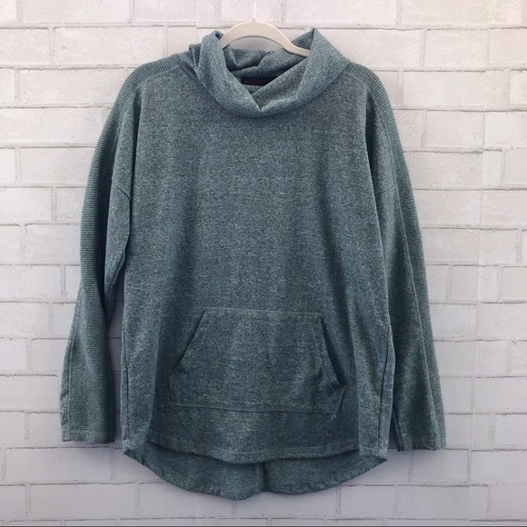 Studio by Energy Zone Sweaters - Studio by Energy Zone Cowl Neck Ribbed Sweater L